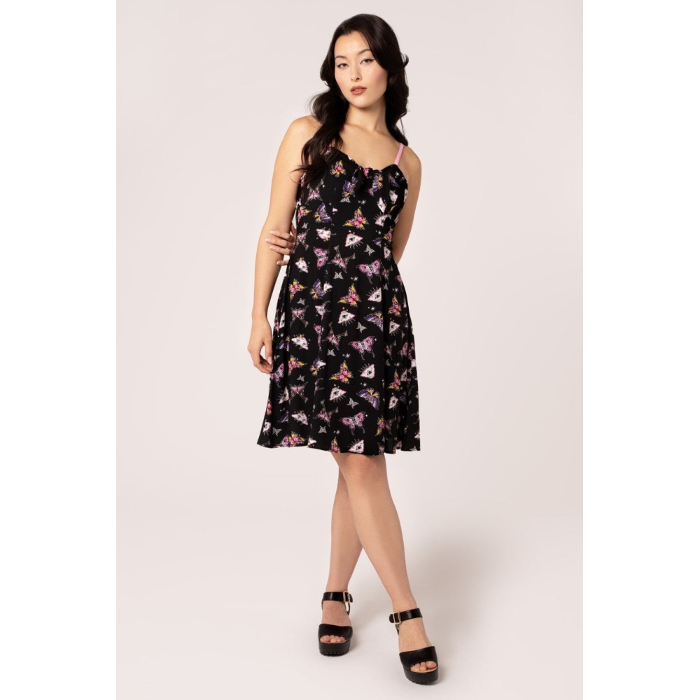 Hell Bunny - Kocho Robe courte - Noir